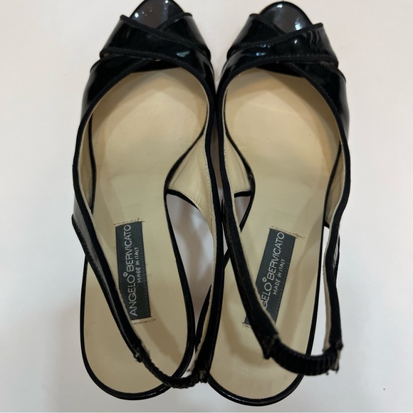 ANGELO BERVICATO Women Dress Shoes/Loafers Black 9.5 - Picture 9 of 14